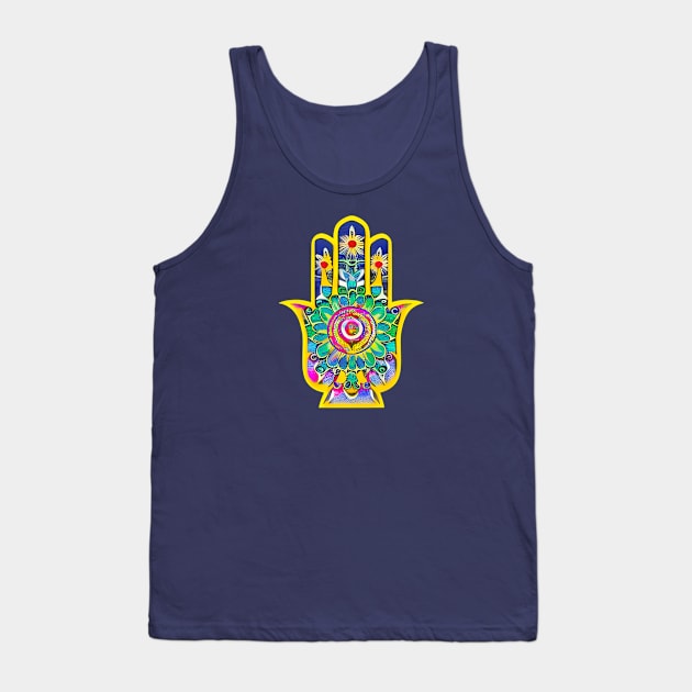 Vibrant Talisman Tank Top by AlienMirror